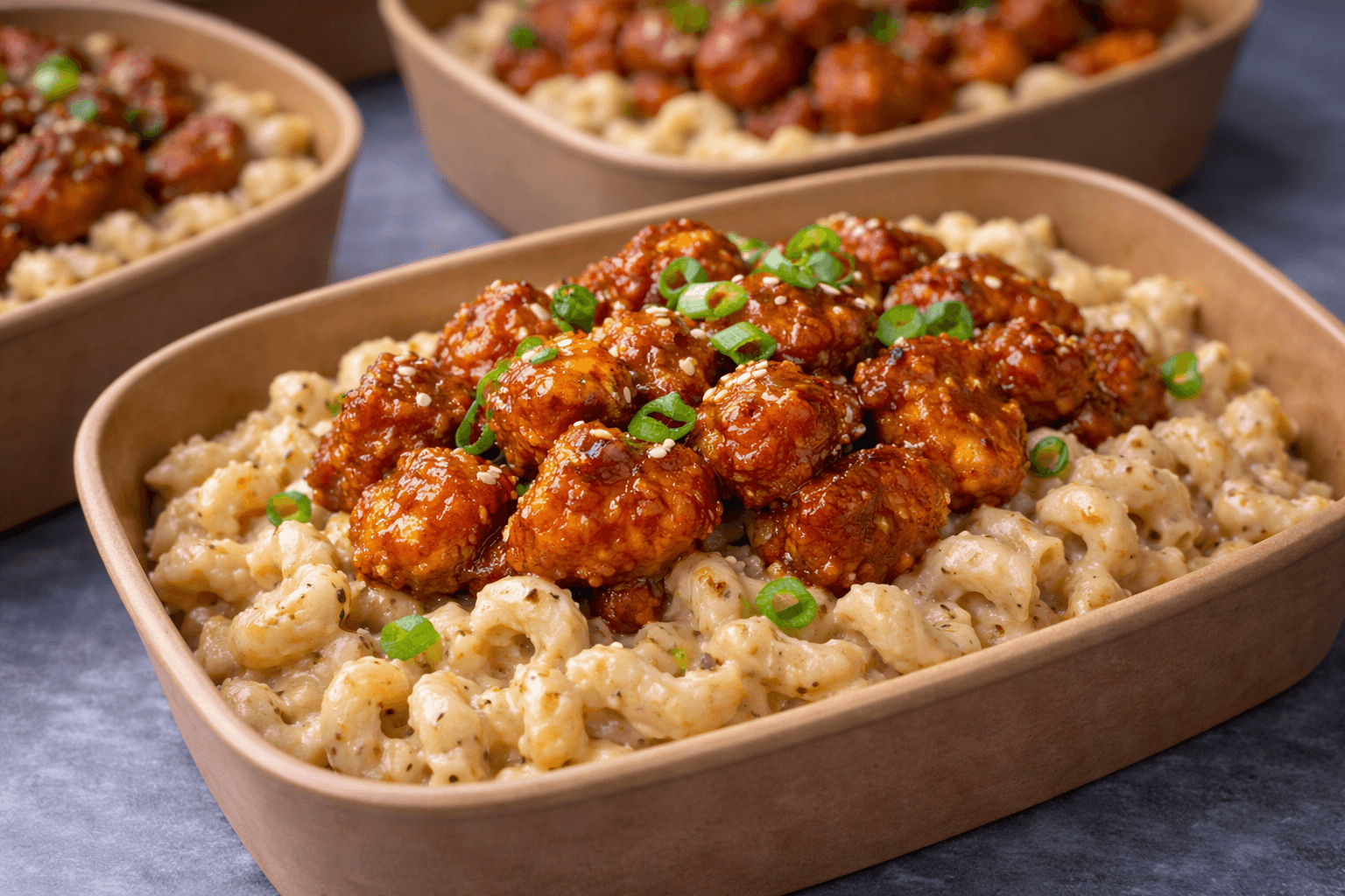 Honey Chili Chicken n specialty Mac