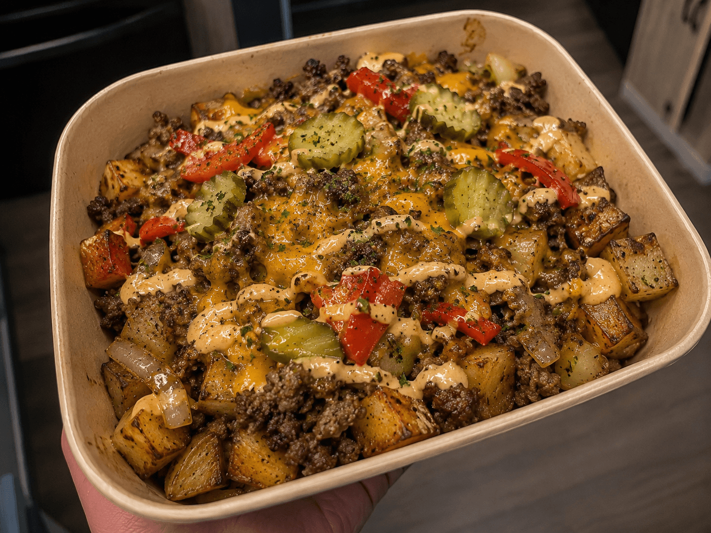 Smash Burger Bowl