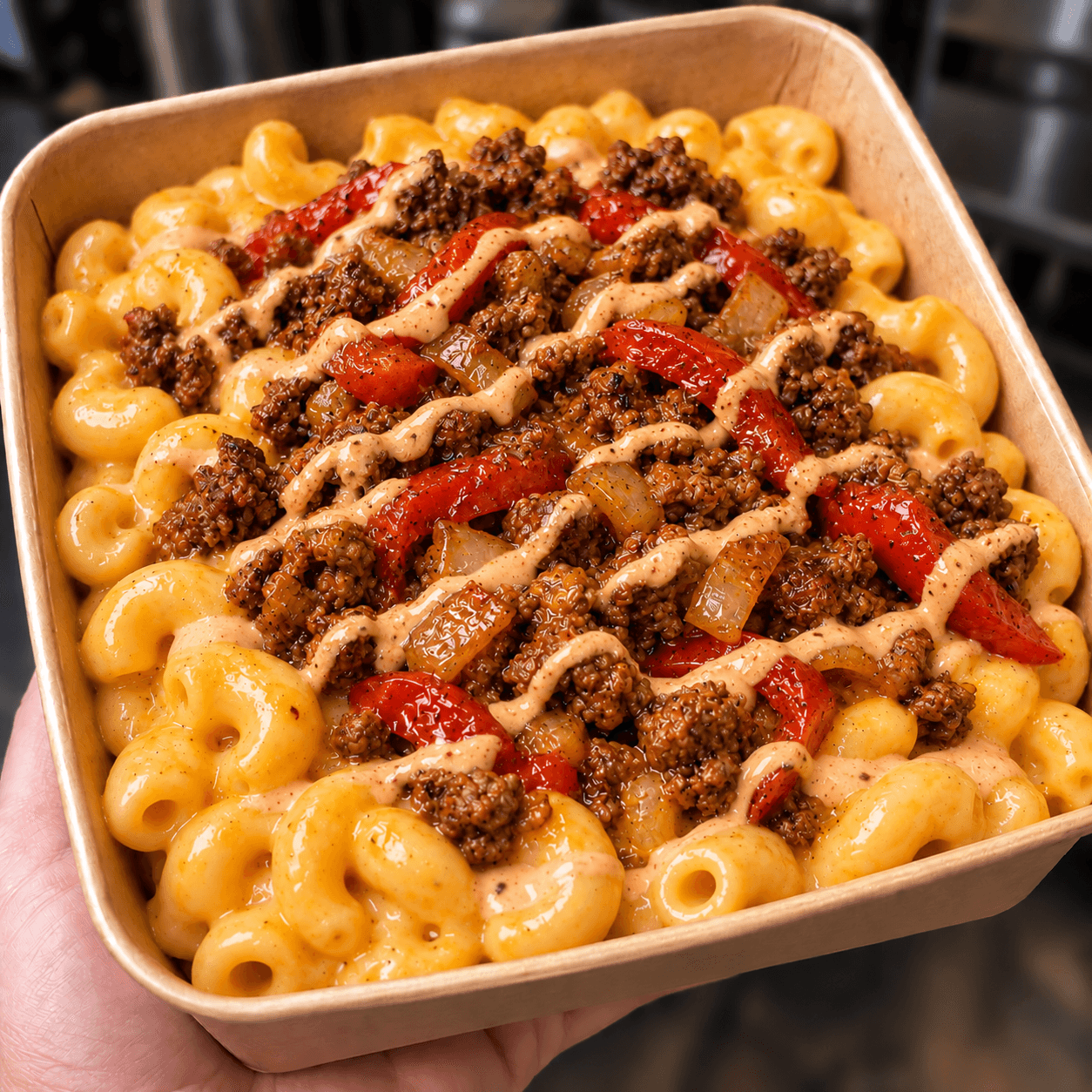 Smoky Chipotle Beef Mac & Cheese.