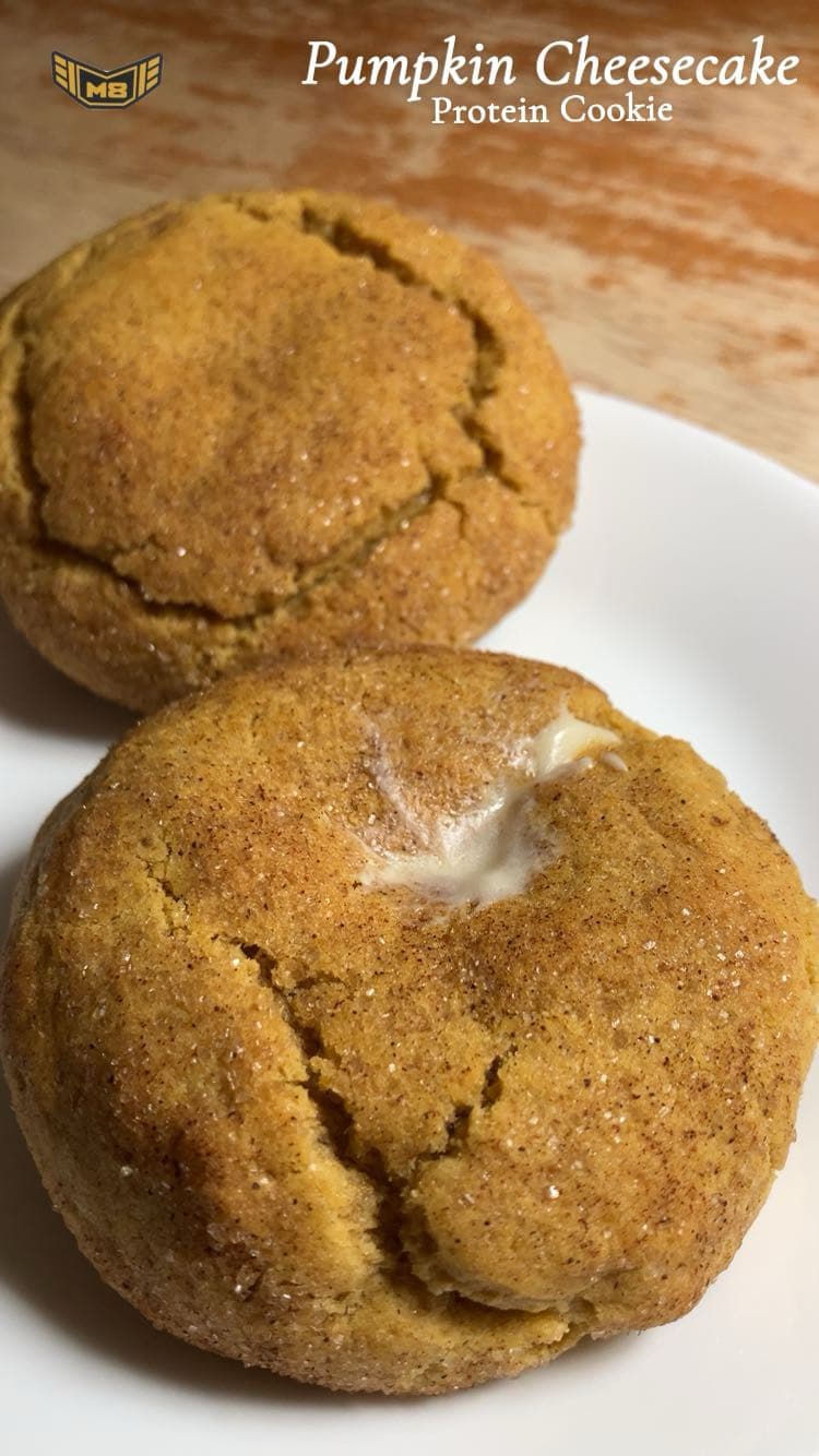 Pumpkin Cheesecake Protein Cookie